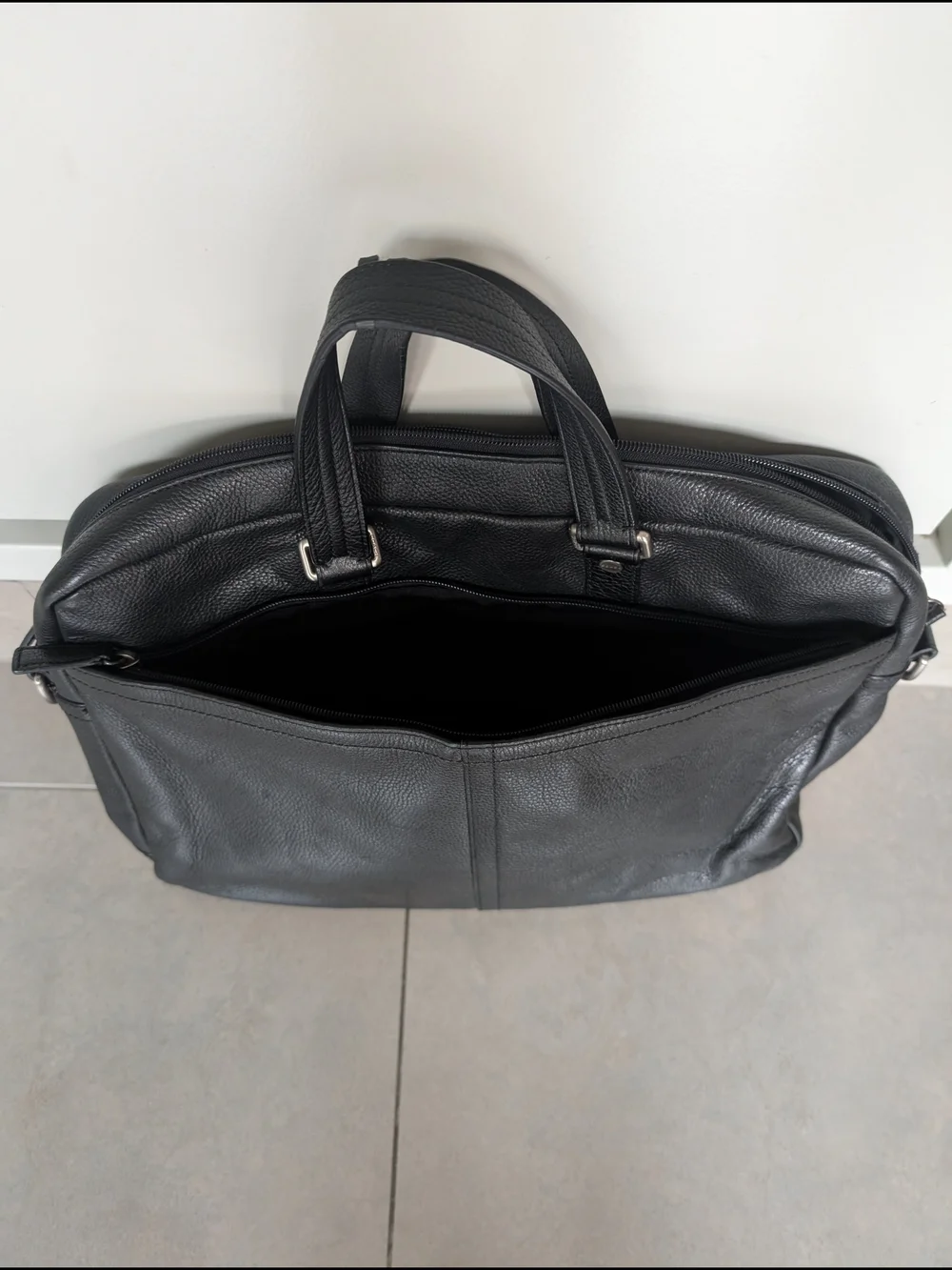 Vintage Coach Transatlantic Pebbled Leather Men's Briefcase, Great Condition